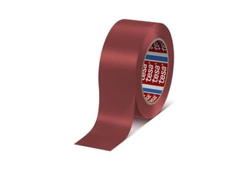 tesa® 4169 Premium Markeringstape voor vloermarkering, 50 mm x 33 m, Rood (rol 33 meter) artikel afbeelding