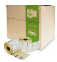 Star TSP-700-800 compatible labels 50x25mm 1150 labels, permanent hechtend