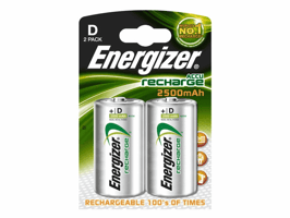 Oplaadbare batterij Energizer D