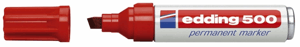 Viltstift edding 500 schuin 2-7mm rood