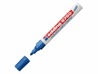 Lakmarker edding 8750 blauw/doos 10 artikel afbeelding