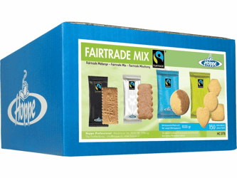 Koekjesmix Hoppe fairtrade 4 srt/ds150 artikel afbeelding