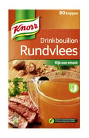 Knorr drinkbouillon rundvlees 80 zakjes