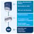 Tork Gevouwen Reinigingsdoek Dispenser Kunststof Zwart/Rood W4 nr. 654008
