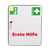 Verbandkast conform DIN 13157 met inhoud, wit, diepte 140 mm h x b = 362x302 mm
