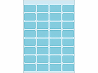 ETIKET HERMA 3643 12X19MM 160ST BLAUW artikel afbeelding