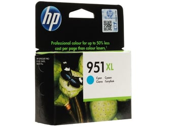 HP 951XL Inktcartridge, Cyaan artikel afbeelding