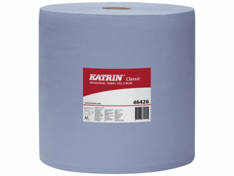 KATRIN CLASSIC industrierol 1000 doeken per rol, 3 laags, vel: 38 x 38 cm (rol 1000 vel) artikel afbeelding