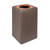 Circulaire Afvalbak BrickBin gerecycled koffiedik Plastic 65 ltr