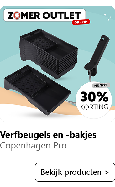 Verfbeugels en -bakjes