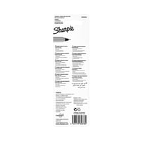 Viltstift Sharpie rond 0.5mm zwart blister à 2 stuks