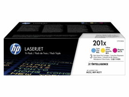 Tonercartridge HP CF253XM 201X 3 kleuren