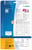 Etiket HERMA 8831 25.4x25.4mm mat wit 1650 stuks
