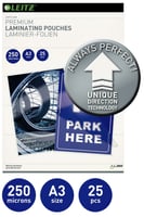 Leitz Lamineerhoes UDT A3, 250 micron (pak 25 stuks)