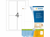 ETIKET HERMA 4472 78.7X139.7MM PREMIUM A4 400ST artikel afbeelding
