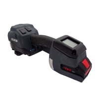 Accu-omsnoeringsapparaat voor staalband volautomatisch, zegelvergrendeling voor bandbreedte 13, 15, 19 mm
