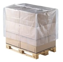 LDPE Krimphoes 127x54x220cm, 125my Palletformaat 100x120cm - Pallethoogte 155cm