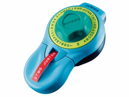 Lettertang Dymo Junior embossing blauw