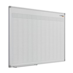Jaarplanner, neutraal met verticale maandindeling b x h = 1200x900 mm