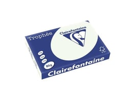 Clairefontaine Multifunctioneel Papier A3, 80 g/m², Lichtgroen (pak 500 vel)