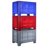 Grote kunststof bak NOAH BOXES met 4 voeten inhoud 535 liter