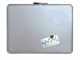 Whiteboard Nobo Slim Line 22x28cm zilver