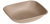 Suikerriet bowl rechthoek 600ml/19,5x17x4cm, kleur bruin artikel afbeelding