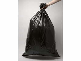 Afvalzak LDPE, 15 L, 45x50cm