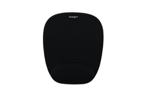 Muismat Kensington met Polsondersteuning Foam zwart