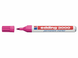 Viltstift edding 3000 rond 1.5-3mm roze