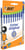 Balpen Bic Cristal medium blauw blister à 10 stuks