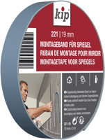 Kip 221 Montagetape voor spiegels - blauw, breedte 19 mm x lengte 5 m