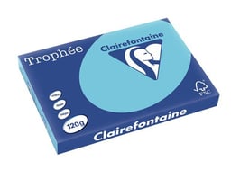 Clairefontaine Trophée Papier, A3, 120 g/m², Helblauw (pak 250 vel)