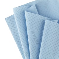 Poetsrol WypAll L10 1-laags 19,5x304m 800vel blauw 7255