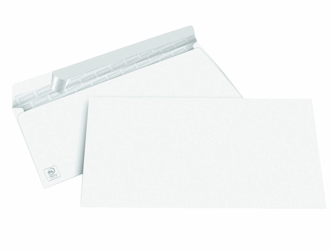 Staples Dienst envelop Peel & Seal klep superwit C6/C5 114 x 229 mm, 80 g/m² (doos 500 stuks) artikel afbeelding