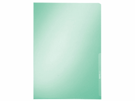 Leitz Insteekmap PVC 0,15mm PVC, groen (pak 100 stuks)