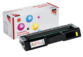 Toner Quantore alternatief tbv Ricoh 407546 geel