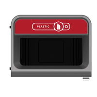 Configure Recyclingstation Plastic EN 125 ltr, Rubbermaid