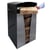 Afvalbak voor pizzadozen h x b x d = 1040x503x504 mm plaatstaal