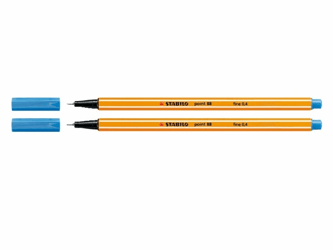 FINELINER STABILO POINT 88/32 MIDDELBLAUW artikel afbeelding