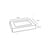 Kraft cateringdoos met PLA venster 56x32x8cm