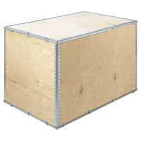 Opvouwbare houten kist standaard l x b x h = 1180x780x750 mm, vanaf 1 stuk