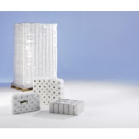 Kleine rollen toiletpapier, huishoudrol tissue, 3 lagen, wit