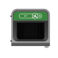 Configure Recyclingstation GFT NL 87 ltr, Rubbermaid