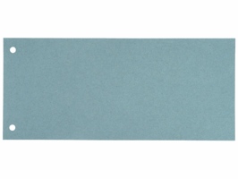 Staples Scheidingsstrook 105 x 240 mm, blauw (pak 100 stuks)