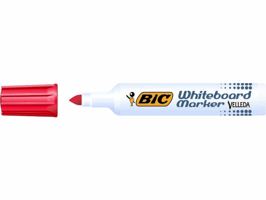 BiC Whiteboard marker Velleda 1711 1,9 mm, rood (doos 12 stuks)