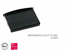 Stempelkussen Colop 6E/2600 zwart