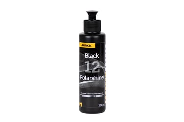 Polijstmiddelen Mirka Polarshine 12 Black Polishing Compound , inhoud 250 ml