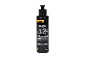 Polijstmiddelen Mirka Polarshine 12 Black Polishing Compound , inhoud 250 ml