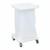 Afvalbak Saekko Boy met deksel, 120 ltr, kleur wit, model VB 145278 artikel afbeelding